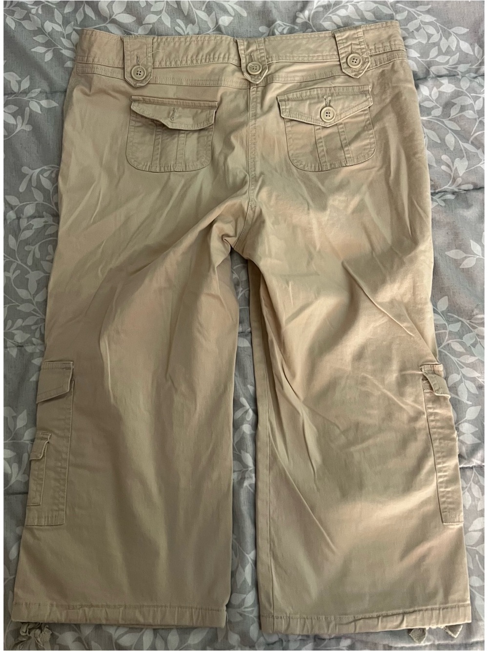Style & Co. Tan Cargo Pants with Utility Pockets - Picture 5 of 6